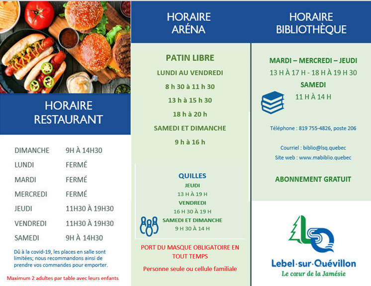 Centre communautaire Ville de LebelsurQuévillon