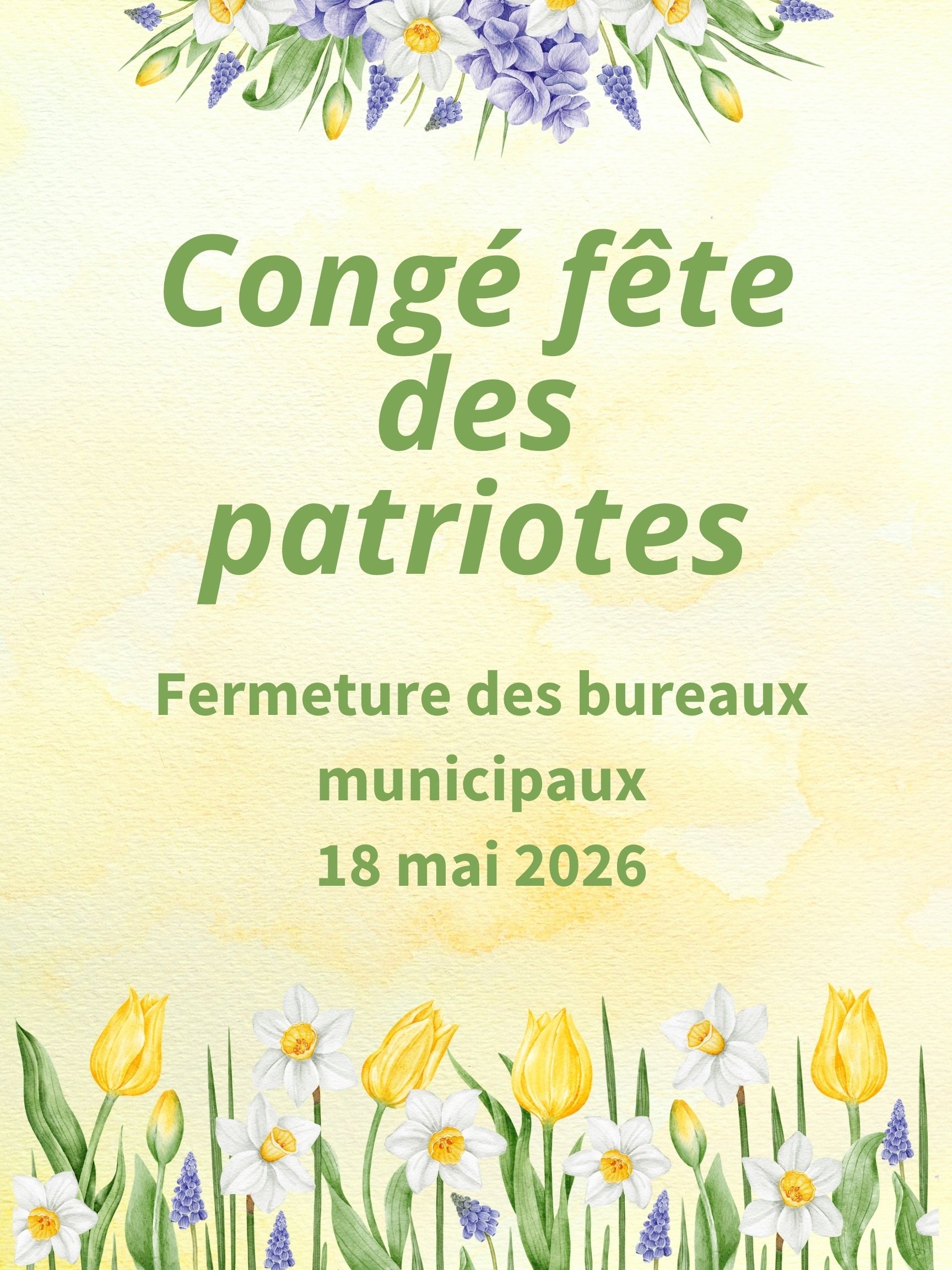 Yellow Floral Spring Party Poster (1728x2304)