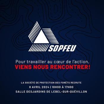 SOPFEU RECRUTEMENT