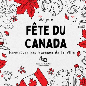 Congé fête du Canada 2025